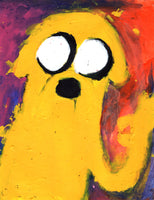 Jake in Space Painting