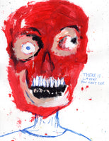 crying eyes painting