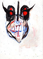 Spider Face Painting